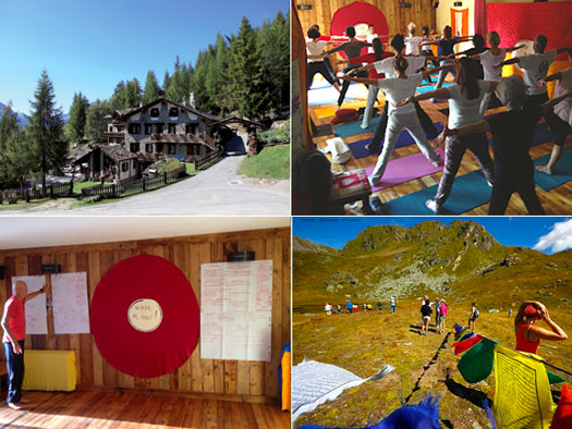 Vacanza Yoga in montagna a Vetan